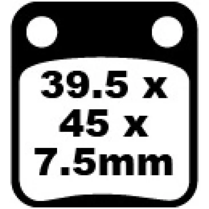 BRAKE PAD FA-HH SERIES SINTERED METAL - Jarrupalat - 17210965 - 1