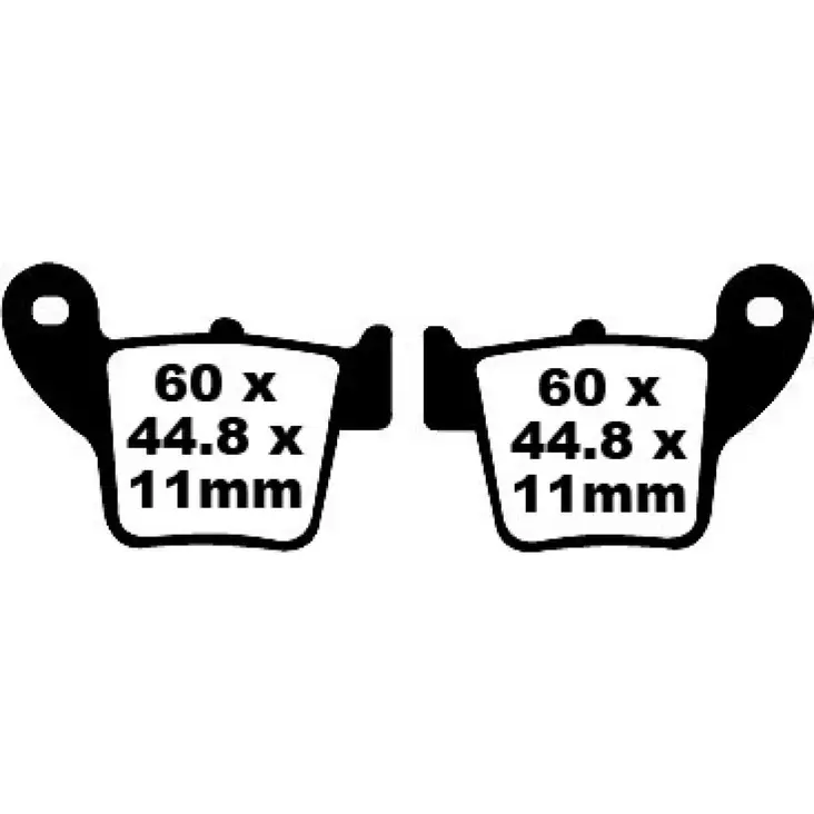 BRAKE PAD FA-TT SERIES CARBON FIBER - Jarrupalat - 17211235 - 1