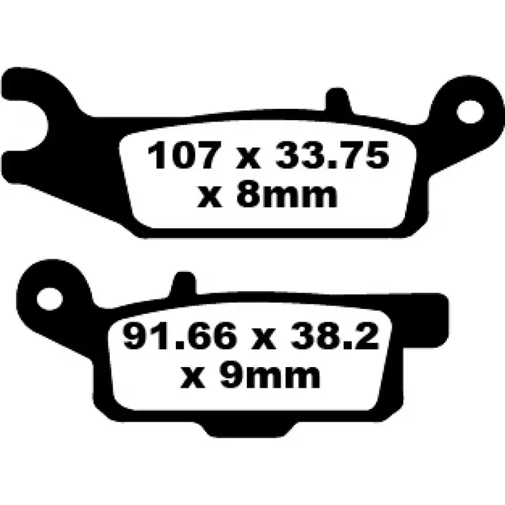 BRAKE PAD FA-TT SERIES CARBON FIBER - Jarrupalat - 17220305 - 1