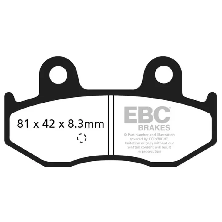 BRAKE PAD SFAC SERIES CARBON FIBER - Jarrupalat - 17200445 - 1