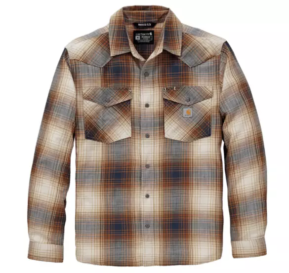 Carhartt Kauluspaita Montana rusk/musta - Kauluspaidat - CRH35 - 1