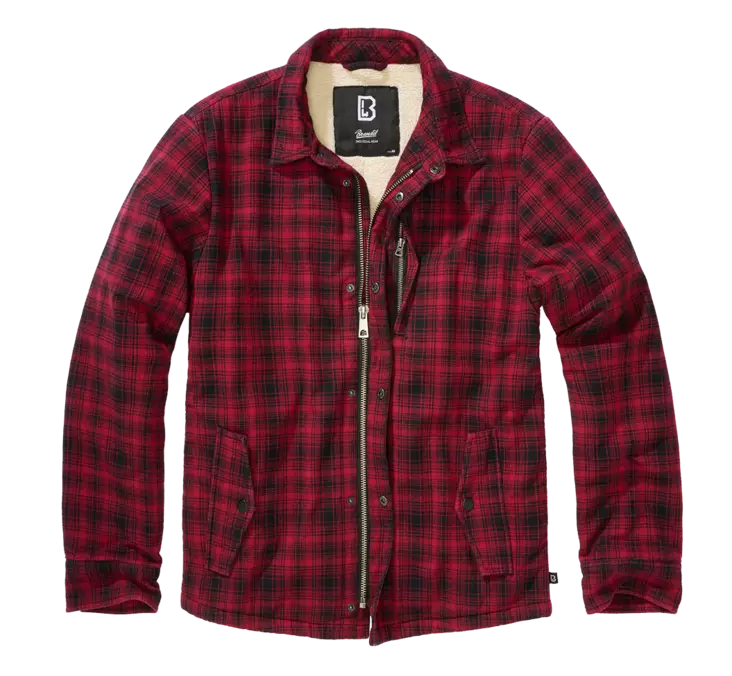 Classic Sherpa Jacket, red-black - Kangastakit - T595 - 1