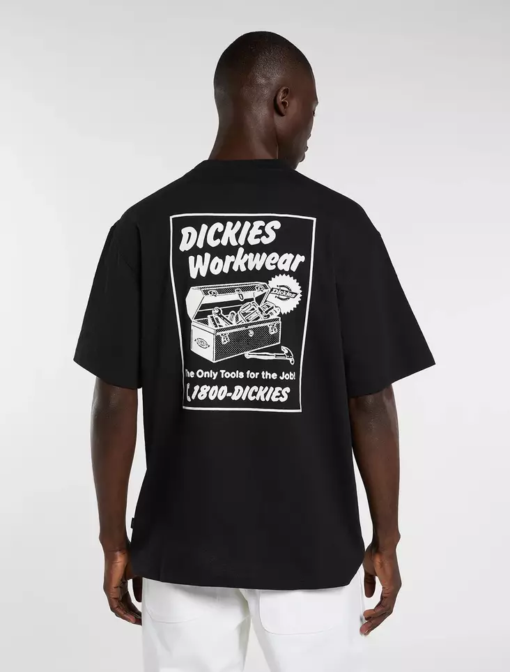Dickies T-paita Dry Ridge, musta - Paidat - DIC85 - 1