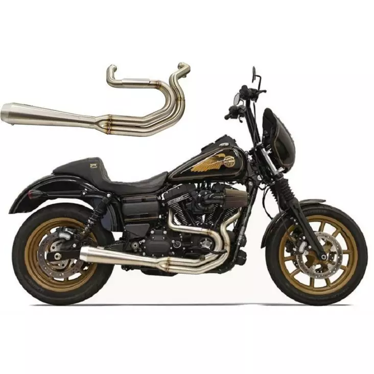 EXHAUST SYSTEM 2-INTO-1 STAINLESS STEEL GREG LUTZKA LIMITED EDITION - Pakoputket ja niiden osat - 18002135 - 1