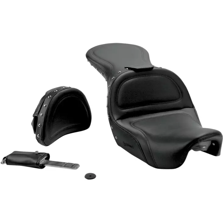 EXPLORER SPECIAL SEAT WITH DRIVER BACKREST HARLEY DAVIDSON - Satulat ja satulanpäälliset - 08030215 - 1