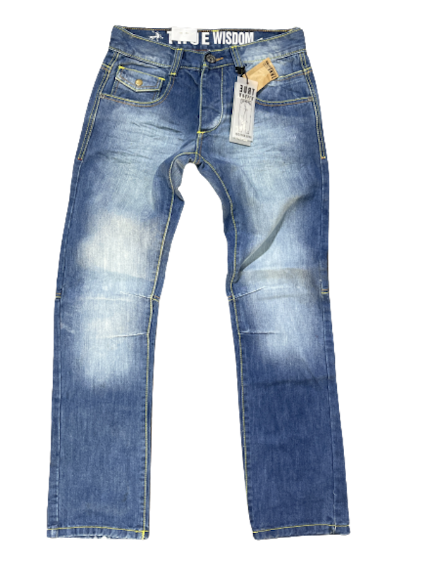 Farkut true wisdom vaalea sininen denim - Farkut - FAR75 - 1