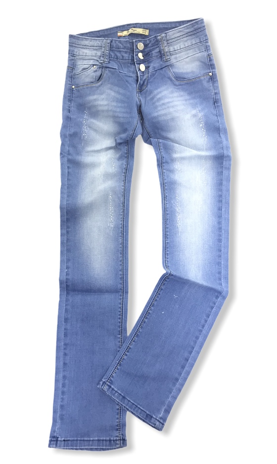 Farkut, vaalea kulutettu stretch - Farkut - FAR55 - 1