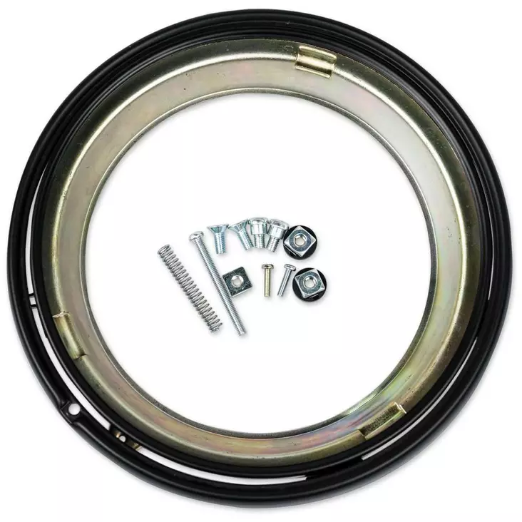 HEADLIGHT MOUNTING KIT 400 BLACK RING - Ajovalot - 20011505 - 1