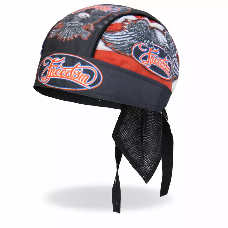 Headwrap,Hot Leathers, Freedom Eagle - Headwrapit - HW165 - 1
