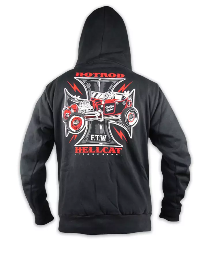 Hell cat Huppari Iron Cross - Hupparit - CU605 - 1