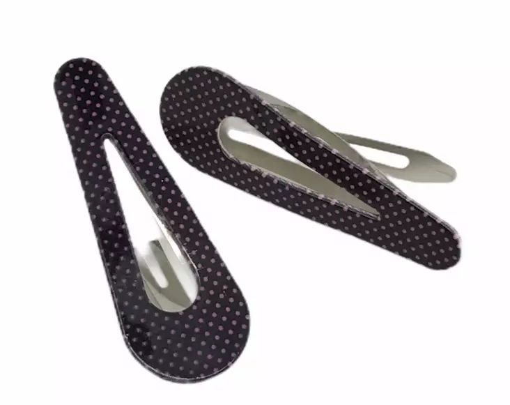 Hiuspinni Musta/lila 2 kpl - Hiuskoristeet - PIN245 - 1