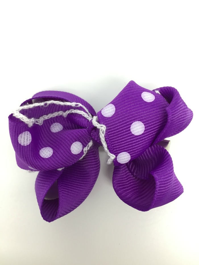 Hiusrusetti, lila - Hiuskoristeet - PIN115 - 1