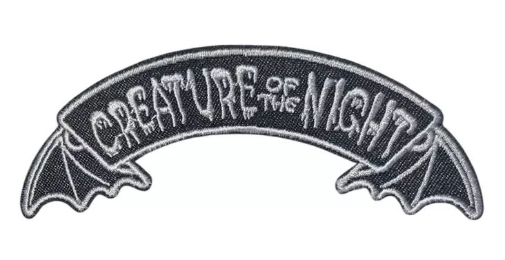 Kangasmerkki Creature Of The Night - Kangasmerkit - K1635 - 1