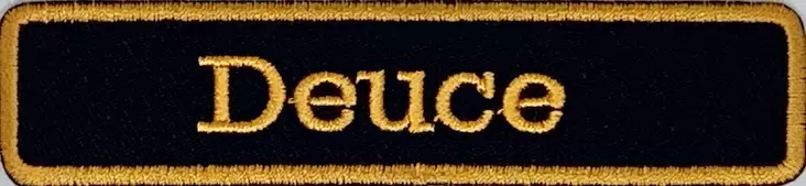 Kangasmerkki Deuce - Kangasmerkit - K1515 - 1