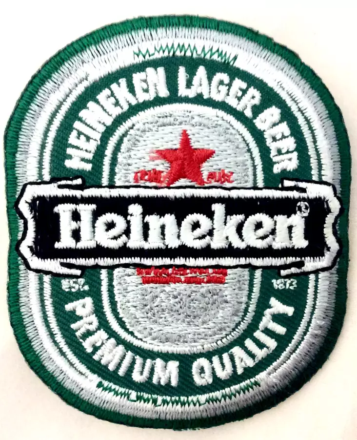 Kangasmerkki, Heineken lager beer - Kangasmerkit - K1385 - 1