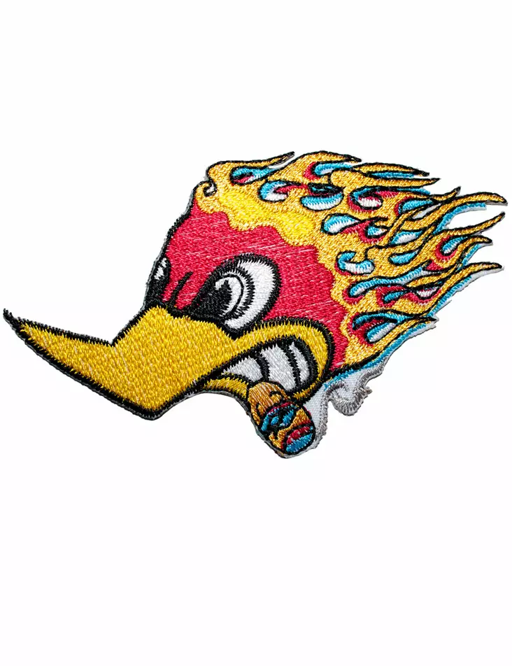 Kangasmerkki, Liekkipää Nakke - Kangasmerkit - K955 - 1