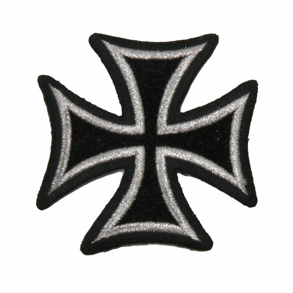 Kangasmerkki, Maltanristi, 5cm - Kangasmerkit - K305 - 1