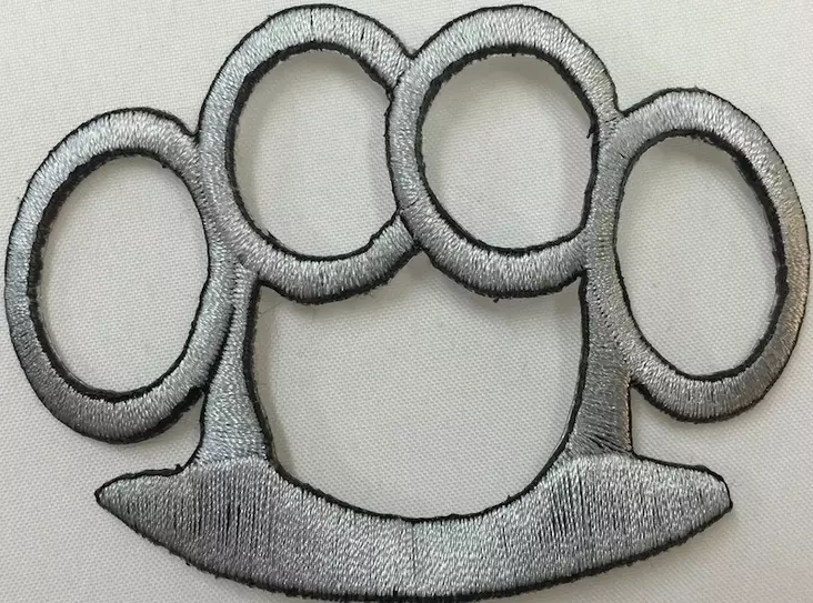 Kangasmerkki, Nyrkkirauta - Kangasmerkit - K1275 - 1