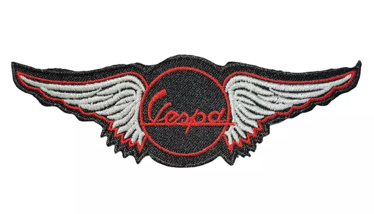 Kangasmerkki Vespa Wings - Kangasmerkit - K1575 - 2