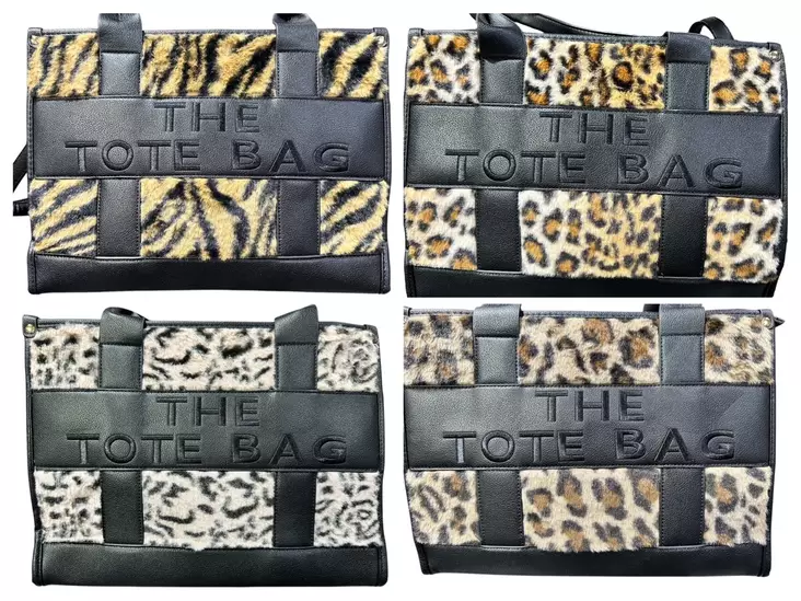 Käsilaukku Totebag Eläinkuosi - Laukut - NL895 - 1