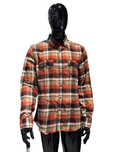 Kauluspaita Supersoft Okra Beige ruutu - Kauluspaidat - KP275 - 1