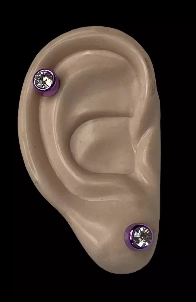 Korvakorut Metallipinkki 7mm - Korvakorut - KRV155 - 1