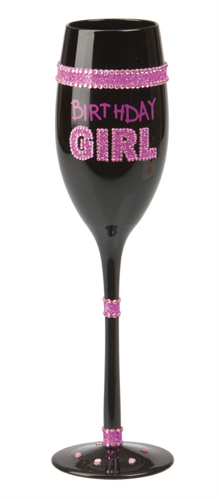 Kuohuviinilasi Birthday Girl - Astiat - PRT1145 - 1