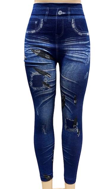 Leggingsit Sulka Farkku - Leggingsit - LEG595 - 1