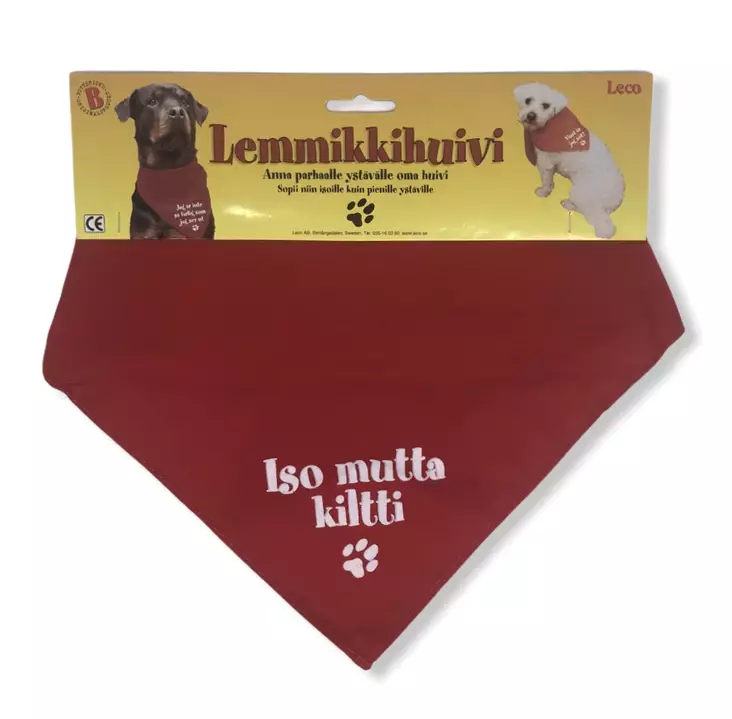 Lemmikkihuivi, Iso mutta kiltti - Lemmikit - DOG15 - 1