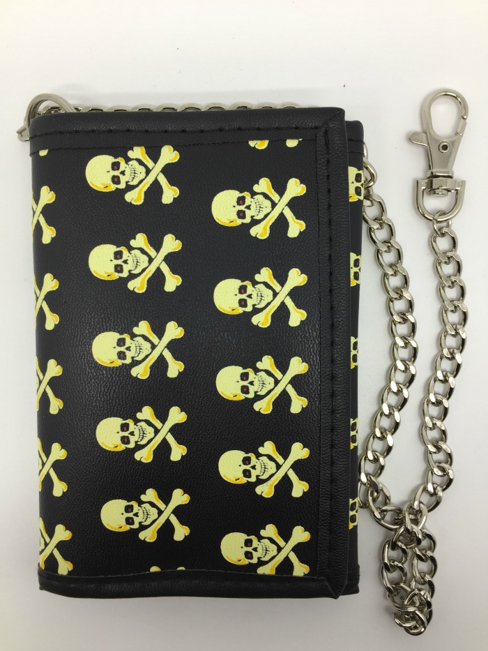 Lompakko, Kallo ja luut, ketjulla - Lompakot ja rahakukkarot - KN295 - 1