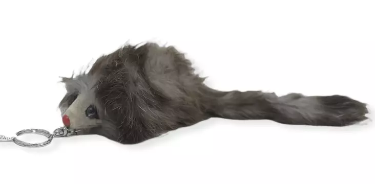 Lystis-avaimenperä, tummanharmaa - Avaimenperät - PER85 - 1