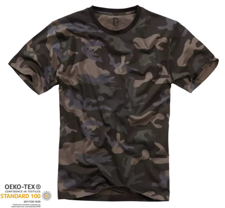 Miesten T-paita darkcamo - T-paidat - TP1285 - 1