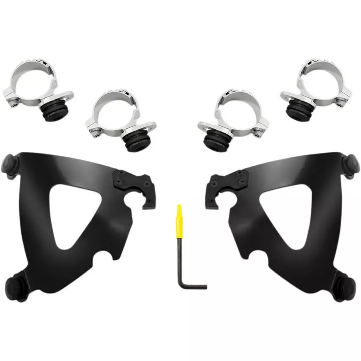 MNT KIT RD WARR SCOUT BLK - Tuulilasit ja etumaskit - 23200205 - 1