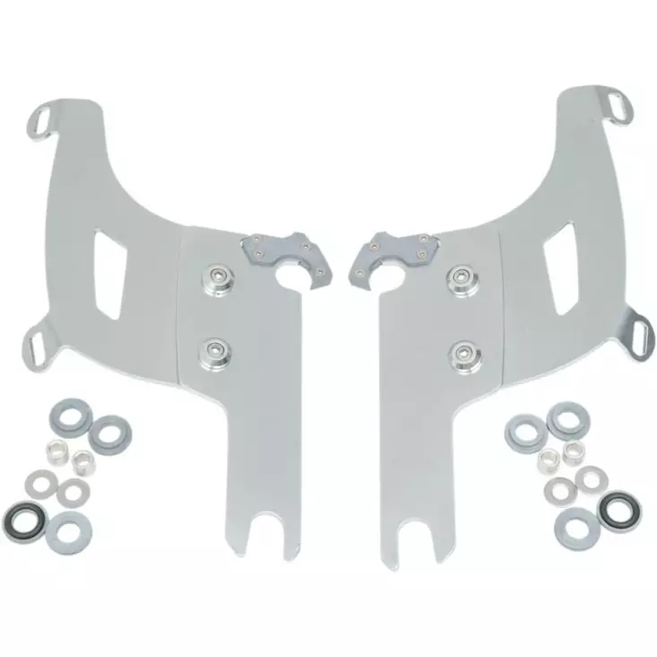 MOUNTING KIT TRIGGER-LOCK BULLET-FAIRING POLISHED - Tuulilasit ja etumaskit - 23200085 - 1