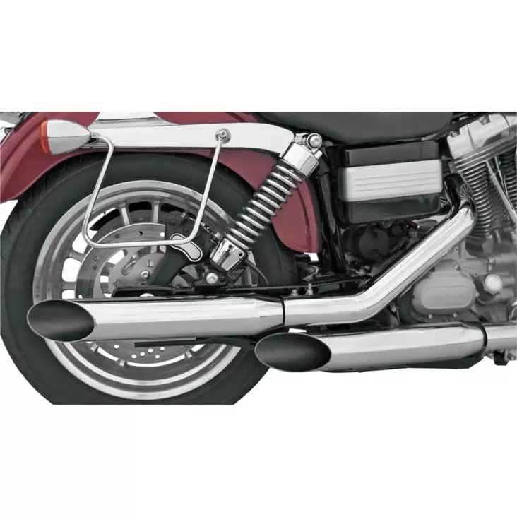 MUFFLERS 3" SLIP ON SLASH CUT CHROME - Pakoputket ja niiden osat - 18010145 - 1