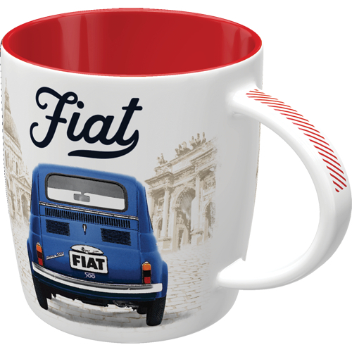 Muki Fiat punainen sisältä - Astiat - LKM435 - 1