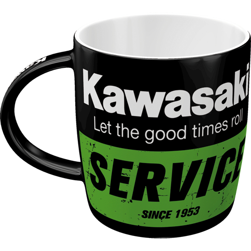 Muki Kawasaki - Service musta vihreä - Mukit - MUKI75 - 1