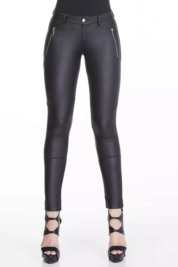 Mustat SLIM-housut - Farkut - CIBA55 - 1