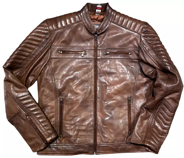 Nahkatakki Nevada Timber, Ruskea - Nahkatakit - T575 - 1