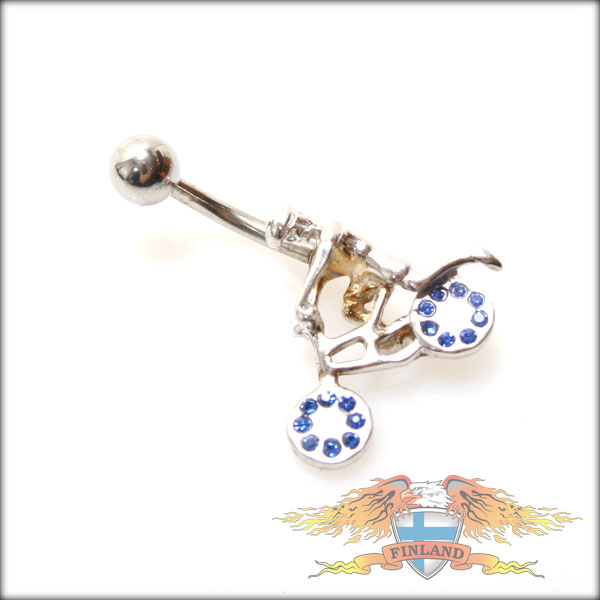 Napakoru,temppupyöräilijä, siniset kivet - Napakorut - NAP85 - 1