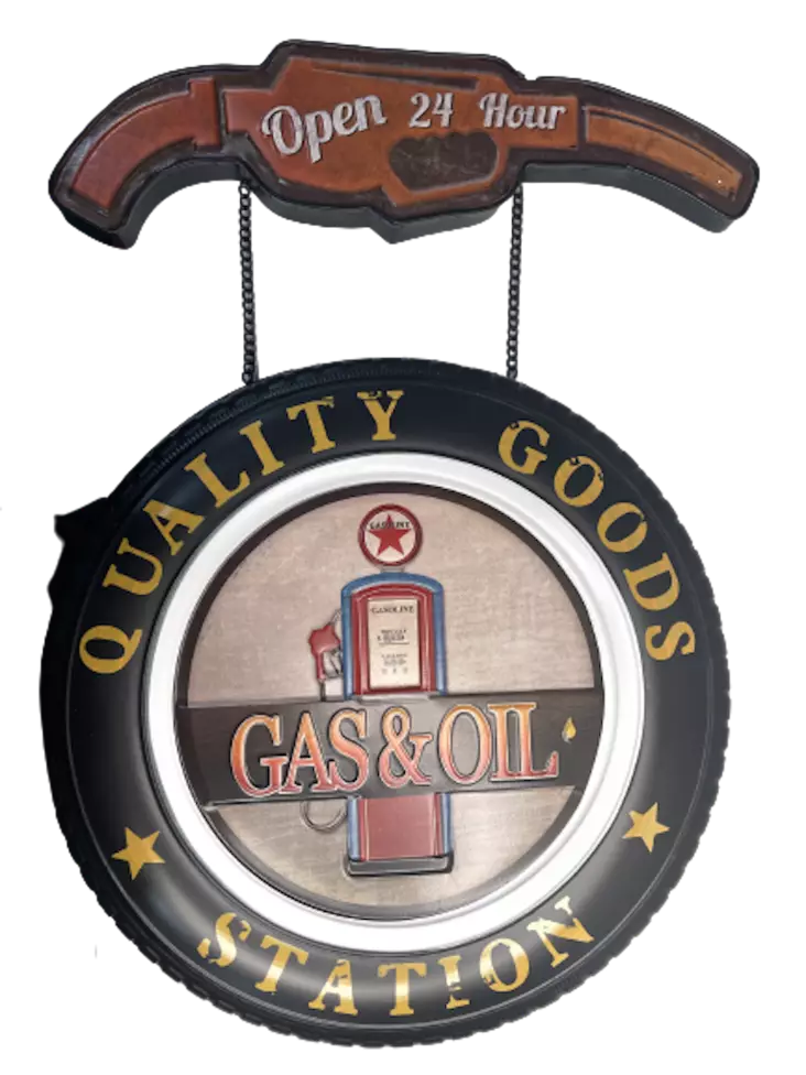 Peltikyltti GAS&OIL Gasoline - Taulut, kehykset - PELT265 - 1