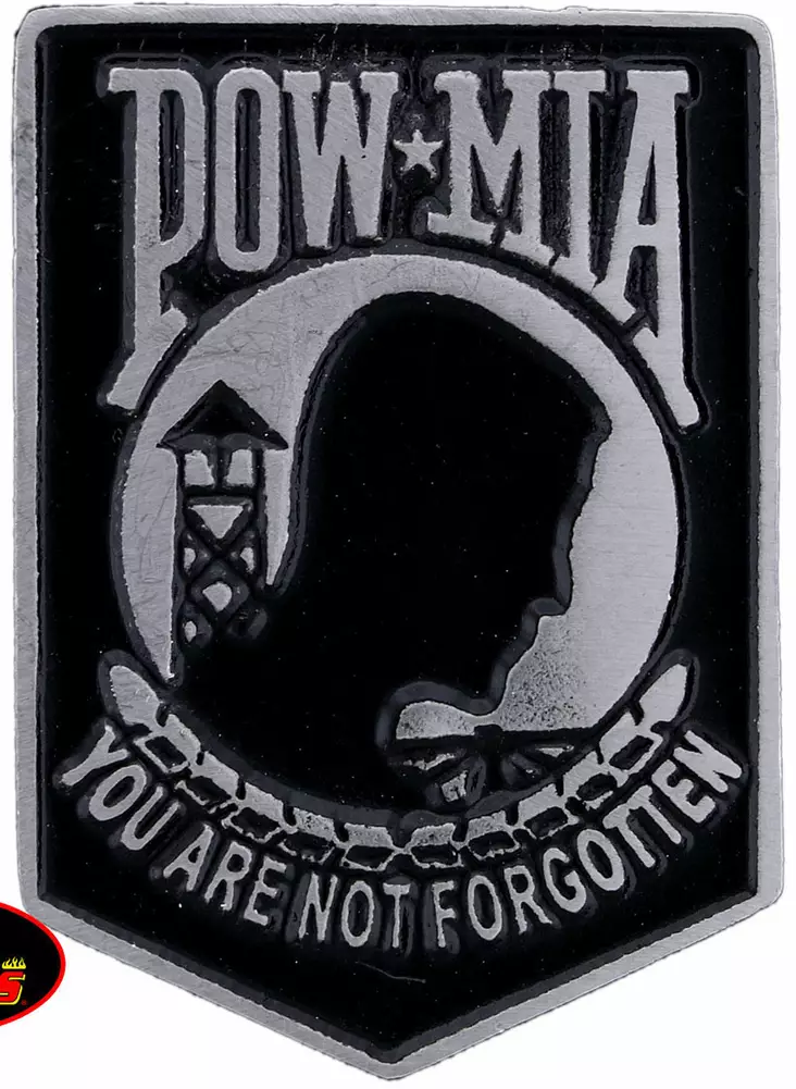 Pinssi POW/MIA kahdella tapilla - Pinssit - PNS95 - 1