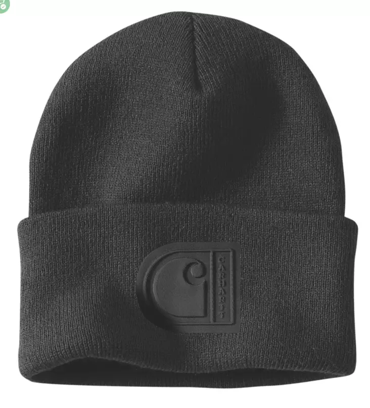 Pipo Musta Knit Cuffed C Patch - Pipot - CRH55 - 1