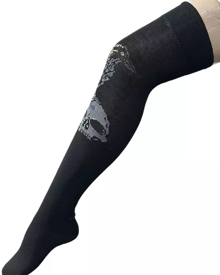 Pitkät sukat 38/41 Kallo ja varis - Sukat - SU315 - 1