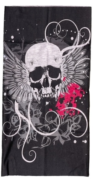 Putkihuivi, Butterfly Skull - Putkihuivit - B395 - 1