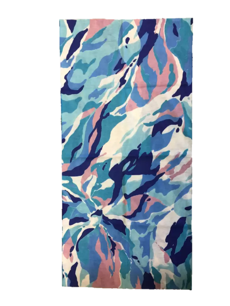 Putkihuivi, Siniset kuviot - Putkihuivit - B205 - 1