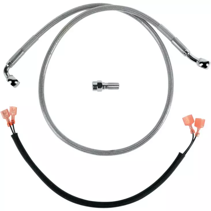REAR BRAKE LINE STAINLESS STEEL - Parts ryhmättömät - 12042745 - 1