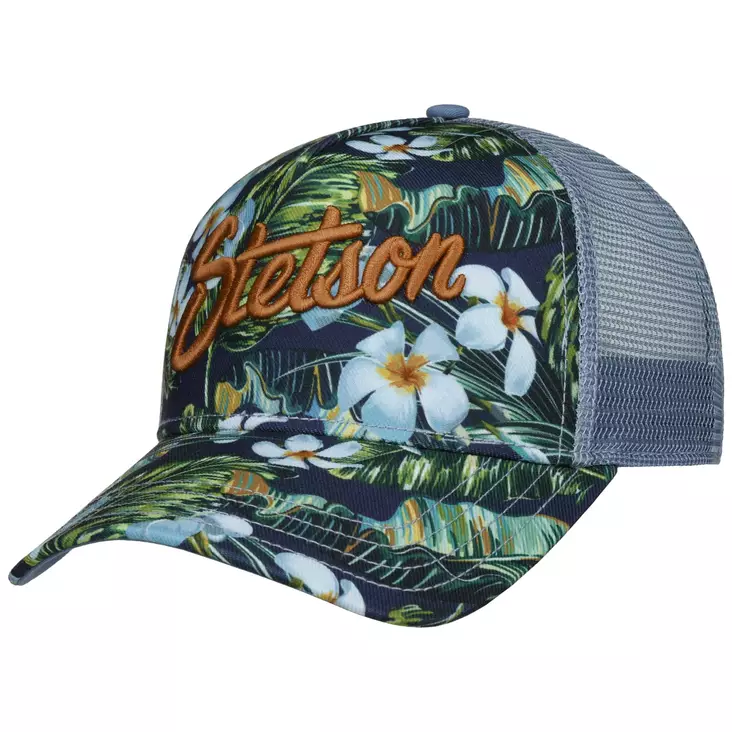 Stetson Trucker Cap Hawaii Flower - Lippikset - STHAT185 - 1
