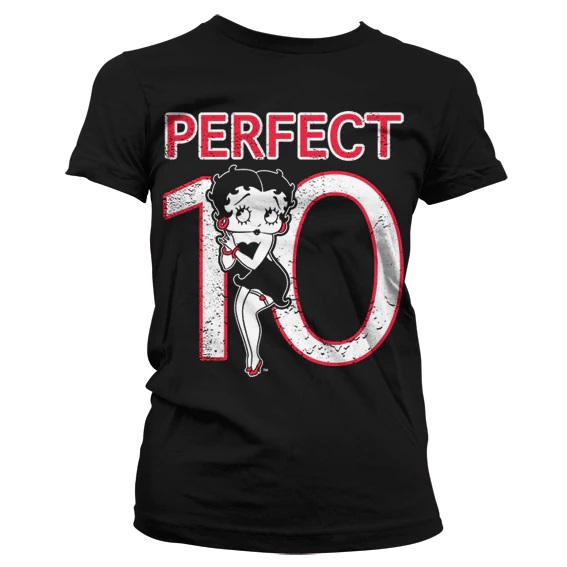T-paita Betty Boop Perfect 10 - T-paidat - NP815 - 1