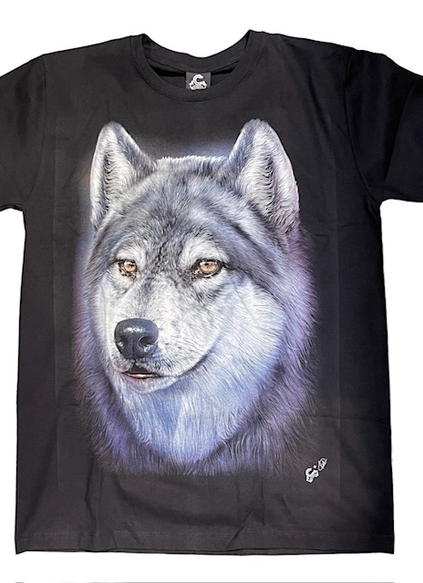 T-paita Brown Eye Wolf - T-paidat - TP1345 - 1